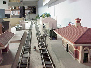 Minety station looking north
