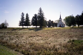 Church between Maiden Rock and Bayport
