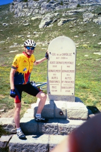 Keith at Col de la Cayolle