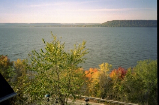 View of Lake Pepin from Harrisburg Inn