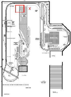 View on layout map of picture 1