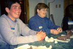 Color photo of a workshop participant.
