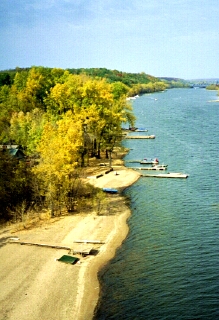 St. Croix River from I-94 bridge